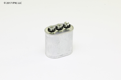 MARS 12170 Dual Section Oval Run Capacitor, 10/10 MFD, 440/370V