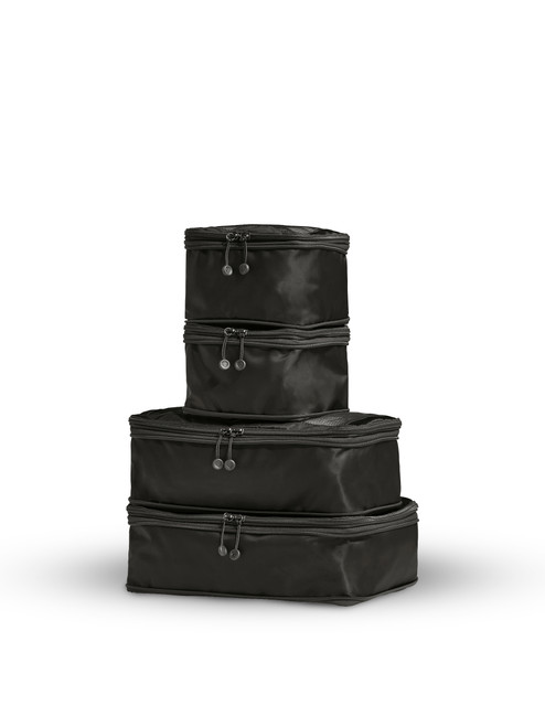 Antler Black Chelsea Packing Cubes - Stacked