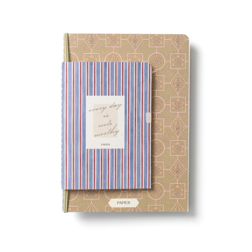 Papier Notes & Stripes Notebooks