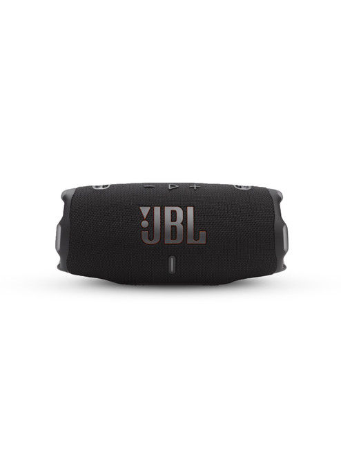 JBL Charge 6 Black Portable Bluetooth Speaker Front