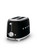 Smeg Black 2 Slice Toaster