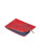 Aspinal of London Red Leather Zipped Travel Wallet - Zipper Detail