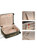 Briggs & Riley Khaki Carry On Expandable Suitcase - Interior Details