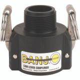 Raccord rapide Camlock femelle 1-1/2" X 1-1/4" Mâle NPT