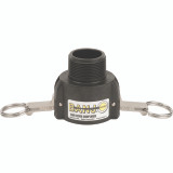 Raccord rapide Camlock femelle 1-1/2" X 1-1/2" Mâle NPT