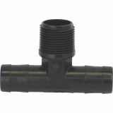 Té pour boyau de 1" x 1" Mâle NPT