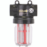 3/4 mini T-Strainer w/Clear Bowl