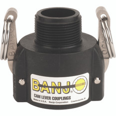 Raccord rapide Camlock femelle 1-1/2" X 1-1/4" Mâle NPT