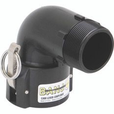 Raccord rapide Camlock femelle 2" X 2" Mâle NPT 90°