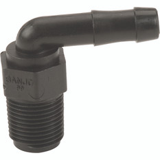 3/8" Mâle NPT X 3/8" boyau 90°