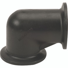2" X 2"  Full port Flange 90°