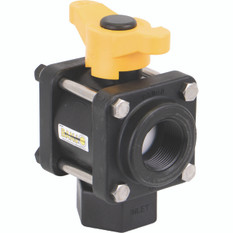 Valve 1-1/4" 3 voies