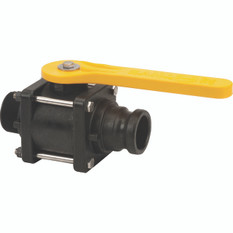 Valve 2" Mâle NPT X Raccord rapide Camlock "F"