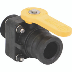 Valve 2" Mâle NPT X Raccord rapide Camlock "F"