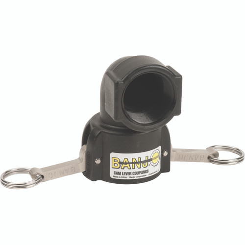 Raccord rapide Camlock femelle 1-1/2" X 1-1/2" Femelle NPT 90°
