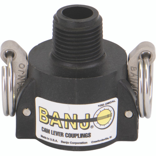 Raccord rapide Camlock femelle 3/4"X 1/2" Mâle NPT
