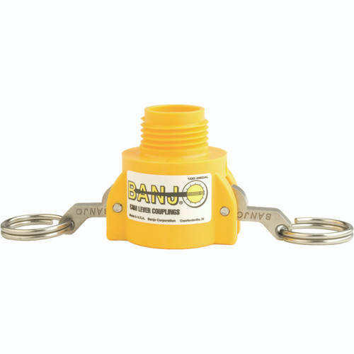 Adaptateur Femelle ¾"  X Tuyau d'arrosage ¾" Filetage Mâle