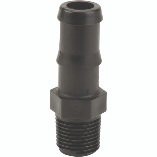 1/2" Mâle NPT X 3/4" boyau