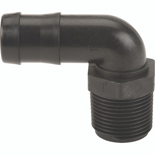 1" Mâle NPT X 1" boyau 90°