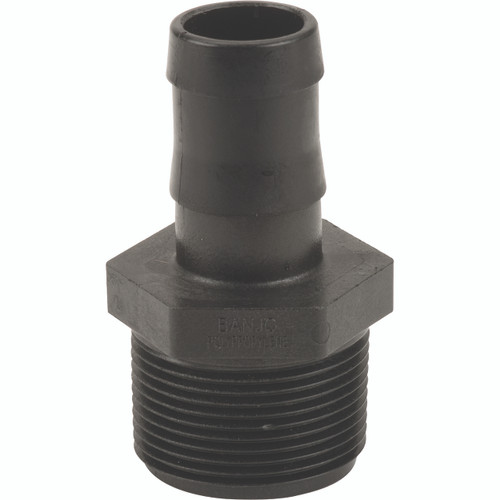 1-1/4" Mâle NPT X 1" boyau