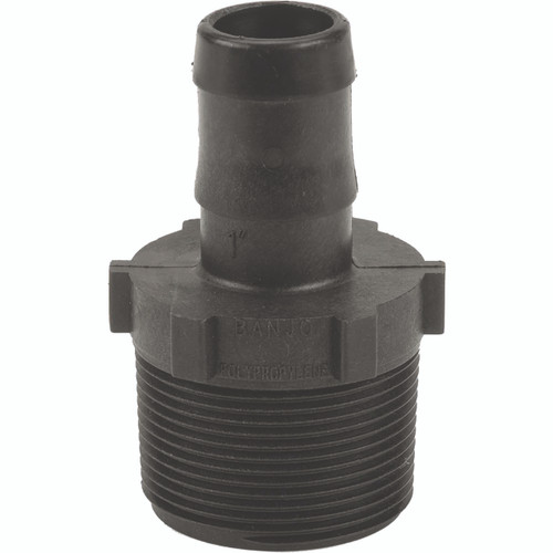 1-1/2" Mâle NPT X 1" boyau
