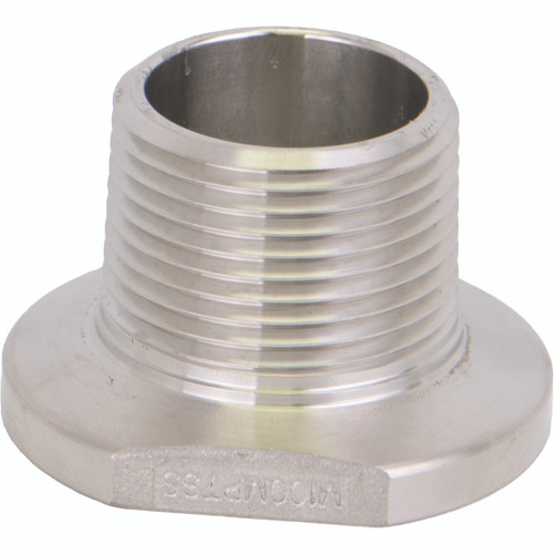 Flange 1" X 1" Mâle NPT Acier Inox