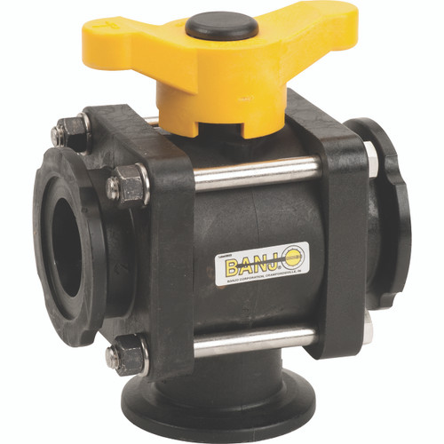 Valve Flange 2" 3 voies