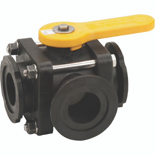 Valve Flange 2" 3 voies