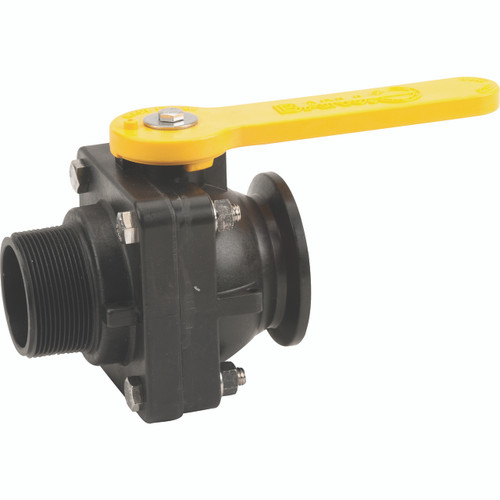 Valve Flange 2" "full port" X Mâle NPT