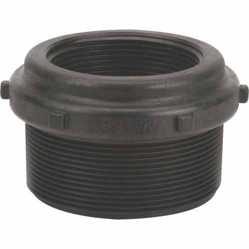 4" Mâle NPT X 3" Femelle NPT Réduit