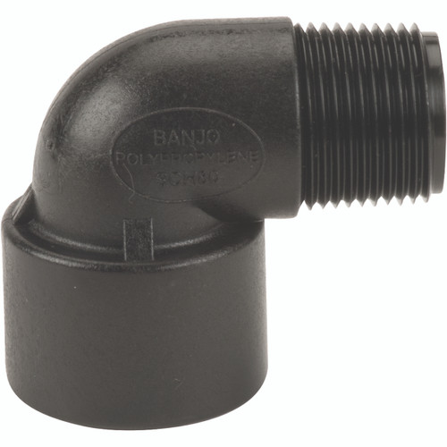 Coude 3/4" 90° Femelle NPT à Mâle NPT