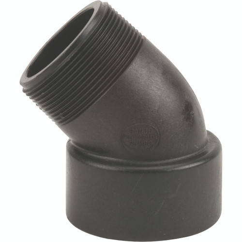 Coude 2" 45° Femelle NPT à Mâle NPT