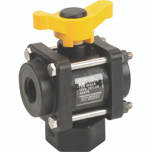 Valve 3/4" 3 voies