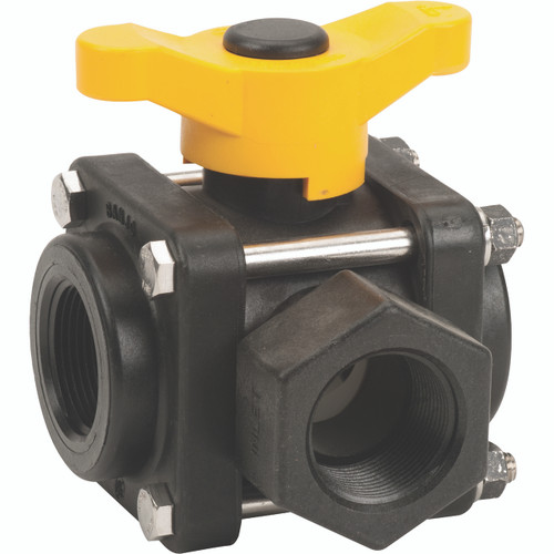 Valve 1-1/4" 3 voies