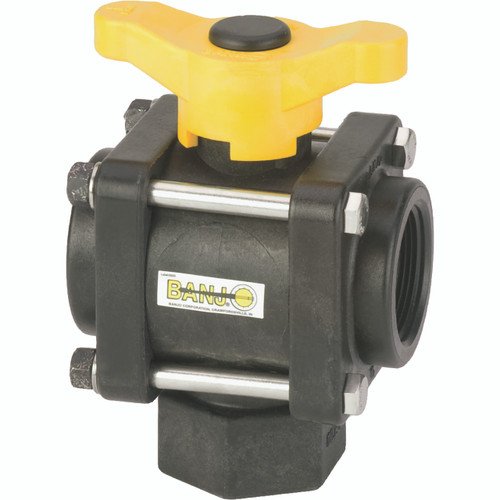 Valve 1-1/2" 3 voies