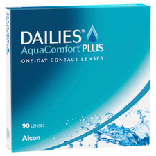 Dailies AquaComfort Plus 90 pack Left Dailies AquaComfort Plus 90 pack Left