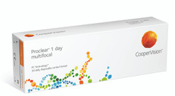 Proclear 1 Day Multifocal - 30 pack Side Proclear 1 Day Multifocal - 30 pack Side