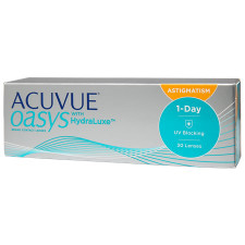 Acuvue Oasys Daily with HydraLuxe for Astigmatism Acuvue Oasys Daily with HydraLuxe for Astigmatism