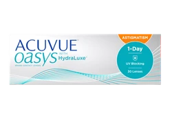 Acuvue Oasys Daily with HydraLuxe for Astigmatism Front