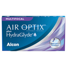 Air Optix Plus HydraGlyde Multifocal 6 Pack Front Air Optix Plus HydraGlyde Multifocal 6 Pack Front