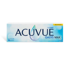 Acuvue Oasys Max 1-Day Multifocal - 30 Pack Front Acuvue Oasys Max 1-Day Multifocal - 30 Pack Front