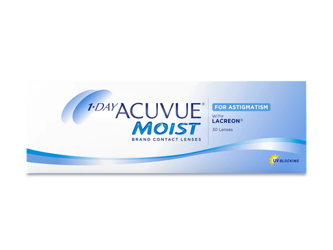 1 - Day Acuvue Moist for Astigmatism - 30 Pack Front