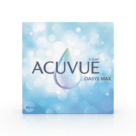Acuvue Oasys Max 1-Day - 90 Pack Front
