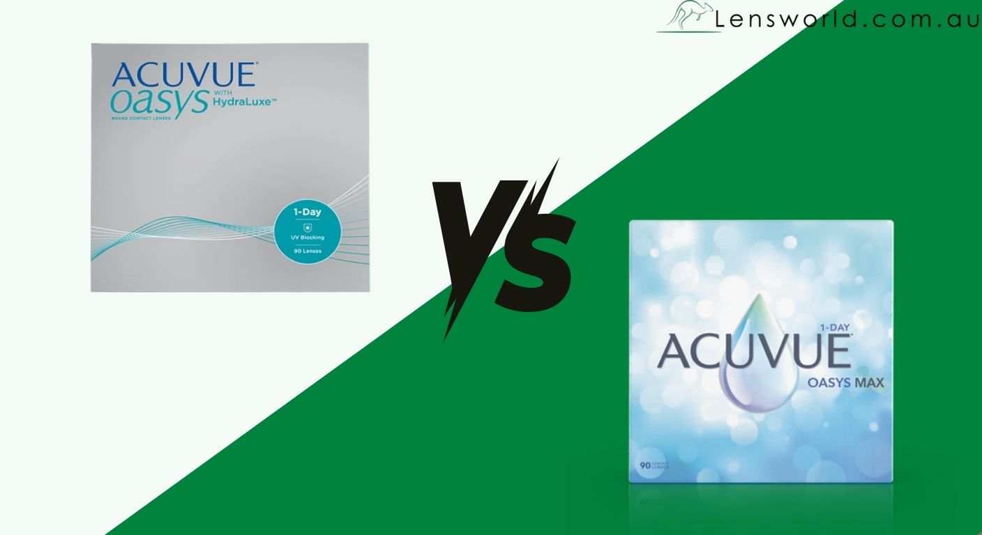 Acuvue Oasys HydraLuxe vs. Acuvue Oasys MAX
