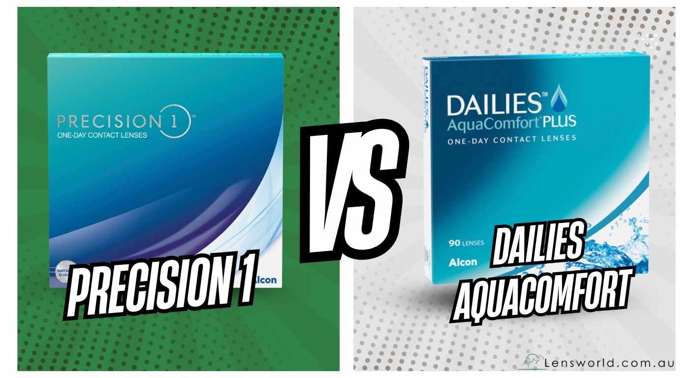 Precision 1 vs. Dailies AquaComfort Plus: Which Daily Lens Should You Choose?