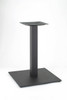 The Rostek RSQ540 Nikai 21" Stainless Square Base is a Heavy-duty table base made from 304 grade stainless steel with a brushed finish, featuring a robust 10mm (0.4") thick floor base plate and a column with a sturdy wall thickness of 1.5mm. Using thicker materials, makes these bases ideal for heavier solid tabletops.