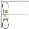 BRIGGS & STRATTON BELT B&S/TEC 21RD 37X64MA - Image 2 BRIGGS & STRATTON BELT B&S/TEC 21RD 37X64MA - Image 2