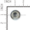 BRIGGS & STRATTON NUT.56-18 PULLEY ZINC 15X140MA - Image 2