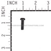 BRIGGS AND STRATTON 809947 - SCREW - Image 2