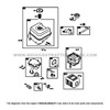 Parts lookup Briggs and Stratton 900 Series Engine 130G32-0022-F1 exhaust system, fuel supply diagram